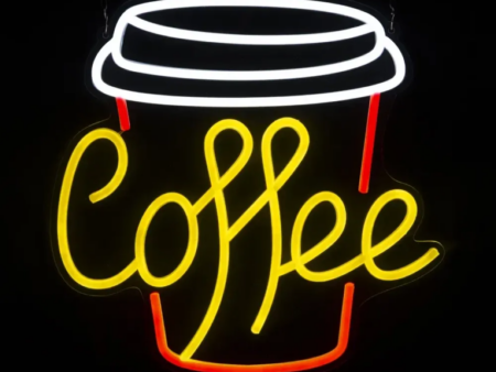 "Стакан с надписью coffee" малый